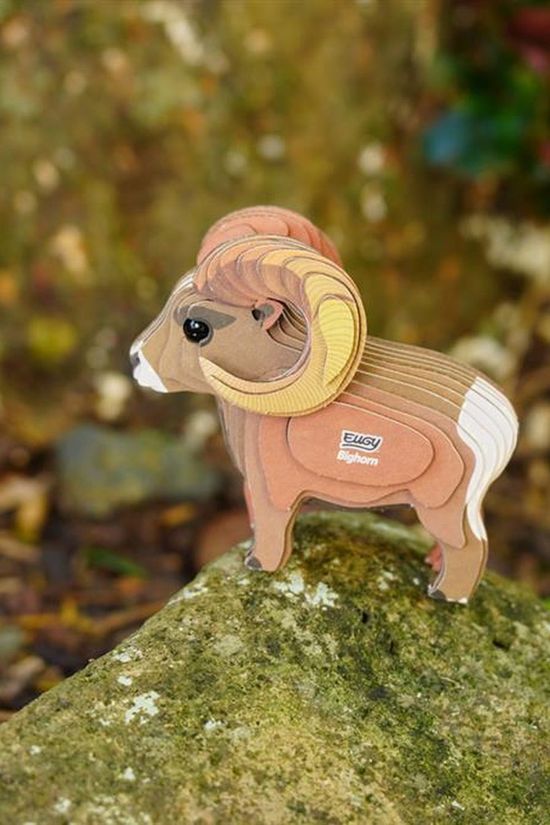 Eugy Jouets Toy Eug 3D Model Dikhoornschaap No colour