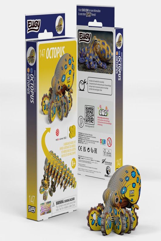 Eugy Jouets Toy Eug 3D Model Octopus No colour