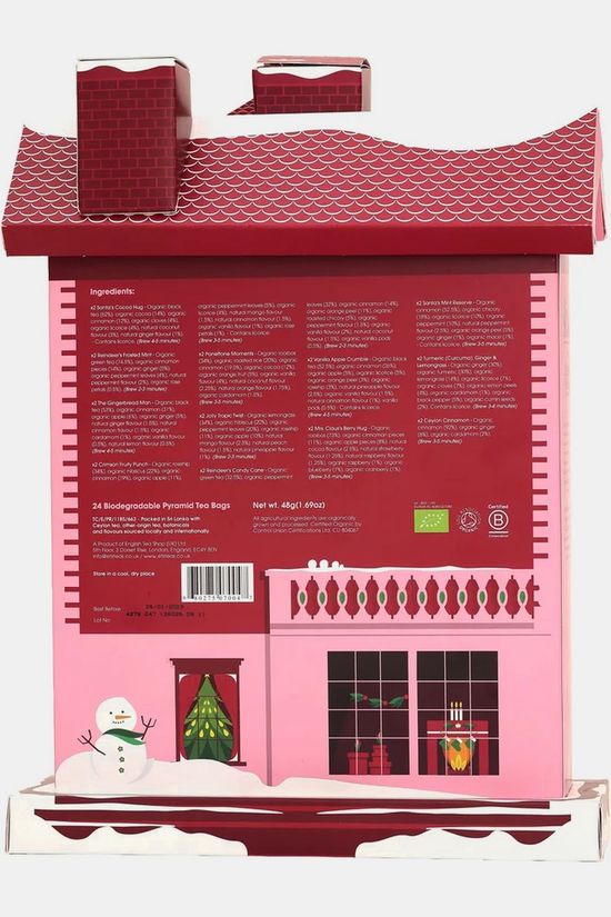 ENGLISH TEA SHOP Drinken Town House Advent Calendar 24Ct No colour