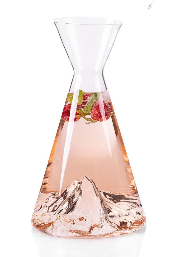 Alaskan Maker Keukengerei Topographic Water Carafe Mt Matterhorn No colour