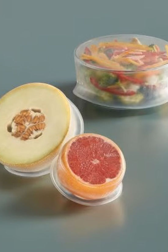 Lékué Ustensiles De Cuisine Vershouddeksel Set Van 3 Siliconen No colour