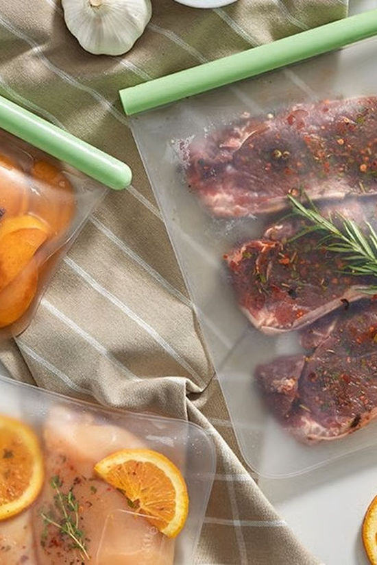 Lékué Ustensiles De Cuisine Réutilisable Vershoudzak Plat Set Van 3 0,5L + 1L + 1,5L No colour
