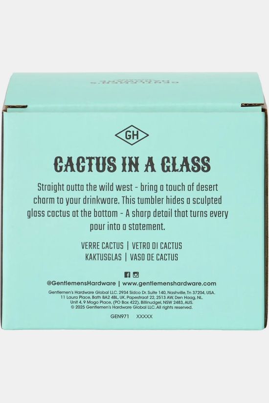 Gentlemen's Hardware Ustensiles De Cuisine Cactus Glass Green/No colour