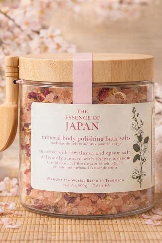 Wanderflower Savon/Scrub Essence Of Japan - Mineral Bath Crystals 400G No colour