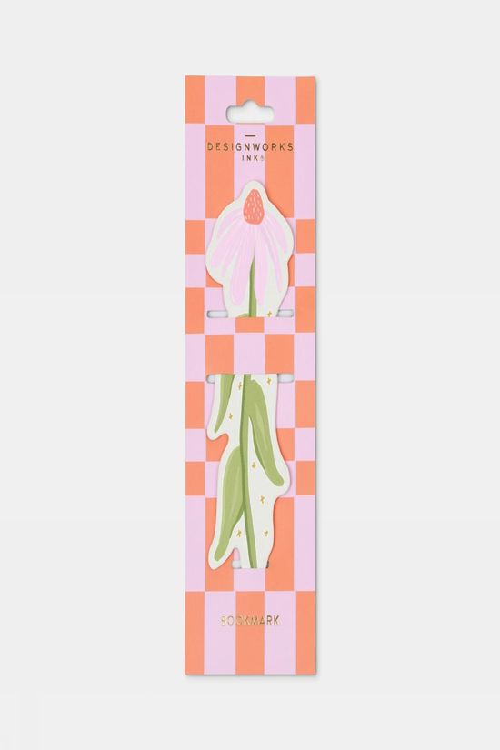 Designwork Ink Accessoire De Bureau Framed Floral Bookmark - Coneflower Assorted / Mixed