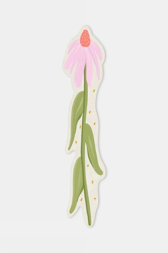 Designwork Ink Accessoire De Bureau Framed Floral Bookmark - Coneflower Assorted / Mixed