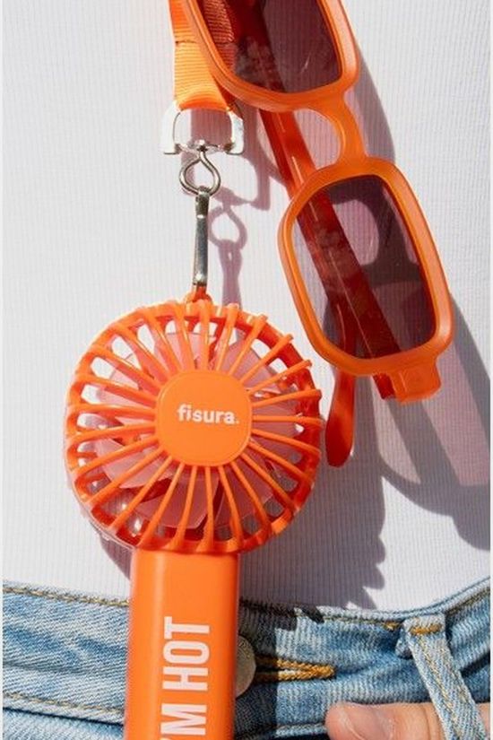 Fisura Accessoire De Maison Portable Fan I´M Hot Orange