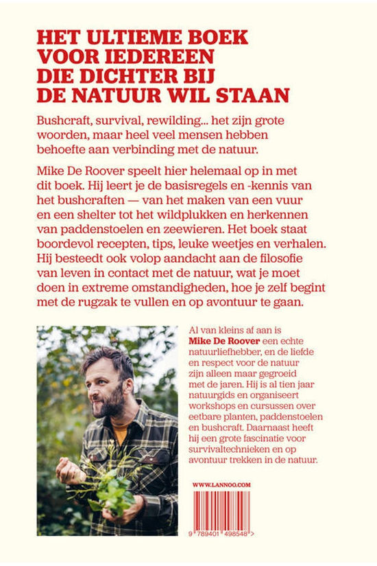 Lannoo Het rewild boek bushcraft & survival 2024