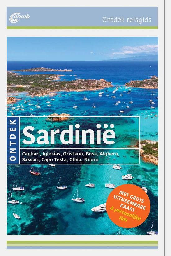ANWB Boek Sardinië Ontdek Anwb 2026