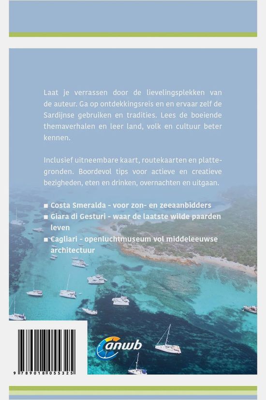 ANWB Boek Sardinië Ontdek Anwb 2026