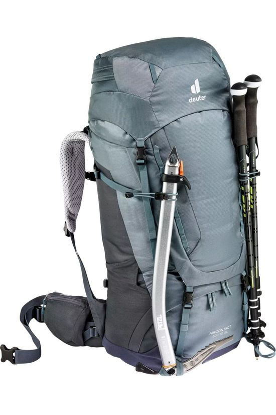 Deuter Verhuur - Rugzak Aircontact 50+10 Sl light grey/dark grey