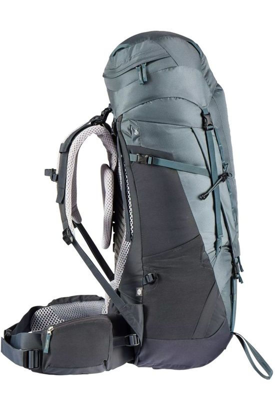 Deuter Verhuur - Rugzak Aircontact 50+10 Sl light grey/dark grey