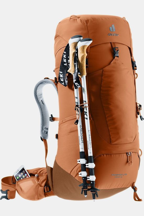 Deuter Produit De Location - Sac À Dos De Randonnée Aircontact Lite 45+10 Sl Pecan-Mocha