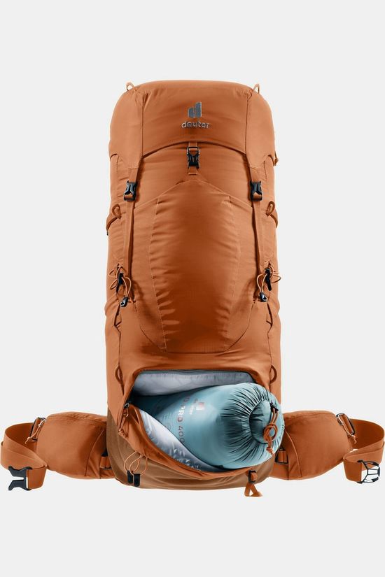Deuter Produit De Location - Sac À Dos De Randonnée Aircontact Lite 45+10 Sl Pecan-Mocha