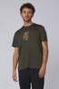 icebreaker T-Shirt M Mer 150 Tech Lite Ss Tee Bear Catch Dk Loden