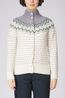 Fjällräven Fleece Övik Knit Cardigan W Chalk White