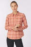 Royal Robbins Chemise Lieback Organic Flannel Shirt Baked Clay Tomales Pld