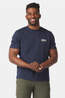Ayacucho T-Shirt Oak Creek Graphic Tee Ss M Navy