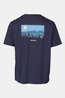 Ayacucho T-Shirt Oak Creek Graphic Tee Ss M Navy