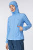 Rab Veste Softshell Borealis Hoodie Wmns Bluebird