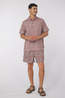 Royal Robbins Chemise  Camino Pucker S/S Mahogany Kayaker Pt