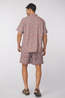 Royal Robbins Chemise  Camino Pucker S/S Mahogany Kayaker Pt