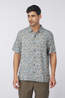 Royal Robbins Chemise  Camino Pucker S/S Orion Blue Dragonfly Pt