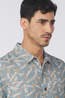 Royal Robbins Chemise  Camino Pucker S/S Orion Blue Dragonfly Pt