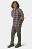 Ayacucho Chemise Rambler Shirt Ss M Sargasso Sea Check