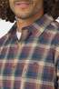 Ayacucho Chemise Rambler Shirt Ss M Sargasso Sea Check