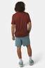 Smartwool T-Shirt Men'S Winding Trail Active Short Sleeve Burnt Sienna