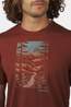 Smartwool T-Shirt Men'S Winding Trail Active Short Sleeve Burnt Sienna