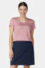 Ayacucho T-Shirt Vicki Tee Ss W Pale Lilac Print