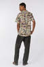 Kavu Hemd Festaruski Ss Shirt Mushroom Realm