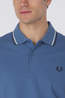 Fred Perry Polo Twin Tipped Abl/Snwt/Tnsbl