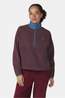 Ayacucho Fleece Richel 1/2 Zip Micro Fleece W Huckleberry