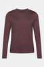 Ayacucho T-Shirt Midweight Merino T-Shirt Ls W Huckleberry