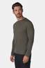 Ayacucho T-Shirt Midweight Merino T-Shirt Ls M Dark Moss