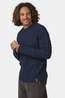 Ayacucho Pull Vagur Cable Jumper M Fishermen (Mid Blue)