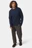 Ayacucho Pull Vagur Cable Jumper M Fishermen (Mid Blue)