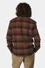Ayacucho Hemd Creek Padded Flannel Check Shirt Ls M Orange Rust/Brown Check