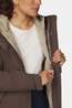 Ayacucho Veste 3 En 1 Willow 3 In 1 Parka W Chocolate Brown/Trenchcoat