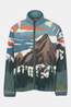 Ayacucho Polaire Stonecrop Fleece Fz M Orange Rust Pattern