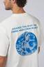 Gramicci T-Shirt Earth Tee White