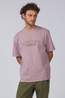 Gramicci T-Shirt Livin' Tee Pigment Dyed Lilac Pigment