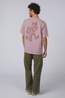 Gramicci T-Shirt Livin' Tee Pigment Dyed Lilac Pigment
