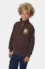Ayacucho Polaire René Fleece 1/2 Zip B Dark Brown