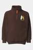 Ayacucho Polaire René Fleece 1/2 Zip B Dark Brown