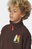 Ayacucho Polaire René Fleece 1/2 Zip B Dark Brown
