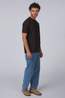 Fred Perry T-Shirt Trim Detail Crepe Pique Tshirt Sharp Rich Brown